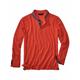 Mey & Edlich Herren Poloshirts Regular Fit Orange einfarbig