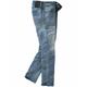 Replay Herren Jeans Hose Slim Fit Blau einfarbig