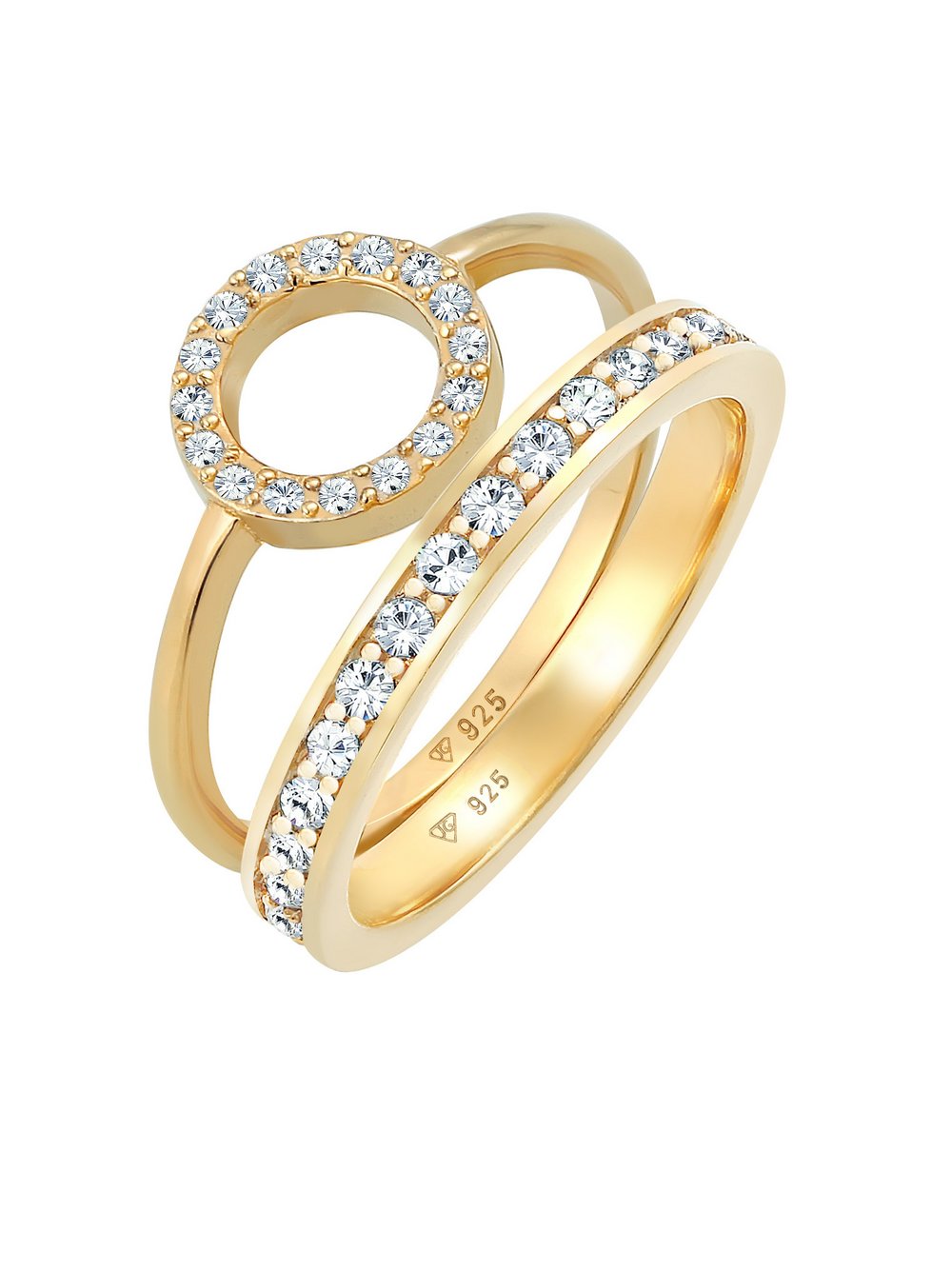 Elli PREMIUM Ring Damen gold, 58 Image