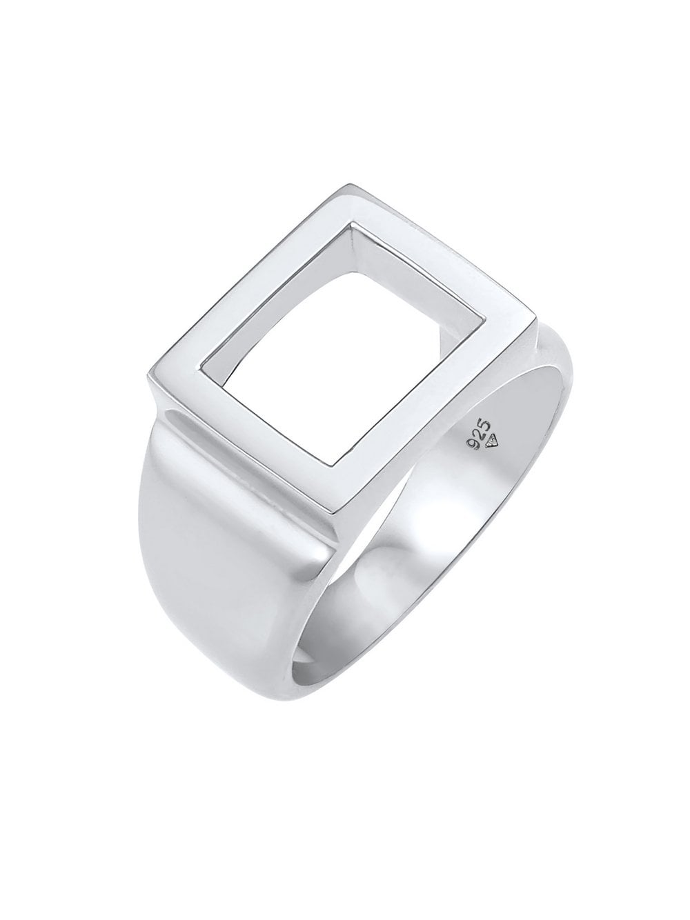 KUZZOI Ring Herren silber, 60 Image