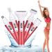 Electric Razors for Women 5 in 1 Womens Shaver Electric Bikini Trimmer for Eyebrow Nose Underarms Dry&Wet Painless Pubic Hair Removal Cordless Rechargeable Body Epilator Lady Shaver Kit