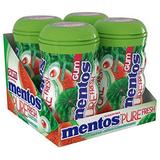 Mentos Pure Fresh Sugar-Free Chewing Gum with Xylitol Watermelon Halloween Candy Bulk 50 Count Pack of 4