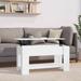 vidaXL Coffee Table Lift Top End Table Accent Side Sofa Table Engineered Wood - 39.8" x 19.3" x 20.5"