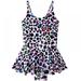 Uccdo Girls One-Piece Swimsuits Little Girls Bikini Bathing Suit Teenage Girls Swimwear Beach Wear Size 4-12 Years