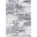 Gray/White 72 x 48 x 1.2 in Living Room Area Rug - Gray/White 72 x 48 x 1.2 in Area Rug - 17 Stories Ivory/Grey Modern Abstract Non-Shedding Living Room Bedroom Dining Room Entryway Plush 1.2-Inch Thick Area Rug | Wayfair