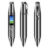 Ak007 Pen Type Mini Mobile Phone 0.96 Inch Screen Gsm Bluetooth-compatible Camera Dialer With Voice Recorder