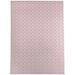 Pink Rectangle 8' x 10' Kitchen Mat - Red Barrel Studio® Transparent Flower Kitchen Mat 96.0 x 120.0 x 0.08 in/white | Wayfair