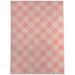 Pink Rectangle 9' x 12' Kitchen Mat - Gracie Oaks Myriame Madras Kitchen Mat 144.0 x 108.0 x 0.08 D | Wayfair EF11C2C710BA4D678FD4F0DE2CB792B1
