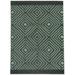 White 36 x 24 x 0.08 in Area Rug - HAMLIN GREEN Area Rug By Ebern Designs Polyester | 36 H x 24 W x 0.08 D in | Wayfair