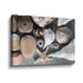 Highland Dunes Seashells and Stones by Elena Ray - Graphic Art on Canvas in Gray/White | 12 H x 18 W x 2 D in | Wayfair