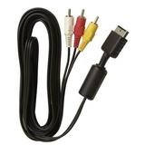 Gift 6Z A/V For Slim Cable Audio Video Cord AV PS2 PS3 Game Accessories
