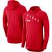 Men's Nike Red Georgia Bulldogs Team Performance Long Sleeve Hoodie T-Shirt