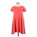 Old Navy Casual Dress - A-Line: Pink Solid Dresses - Women's Size X-Small