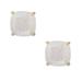 Kate Spade Jewelry | Kate Spade Semiprecious Square White Stone Stud Earrings | Color: Gold/White | Size: Os
