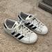 Adidas Shoes | Little Girl Adidas Superstar Sneakers | Color: Gold/White | Size: 2bb