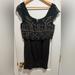 American Eagle Outfitters Dresses | American Eagle Outfitters Cotton Blend, Sequin Bodycon Dress, Size Small. | Color: Black | Size: S