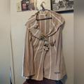 Anthropologie Sweaters | Antropologie Sleeping On Snow Sweater Coat Long Sleeve Cardigan Women M *Rare* | Color: Tan/White | Size: M