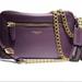 Coach Bags | Coach Legacy Leather Flight Bag Eggplant Purple | Color: Purple | Size: 61/2 “ Long X 9”W