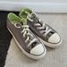 Converse Shoes | Converse All Star Gray Chuck Taylors With Double Tongue | Color: Gray/Green | Size: 6