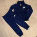 Nike Matching Sets | Little Boys Nike Jacket & Jogger Set Navy Size 4 | Color: Blue | Size: 4b