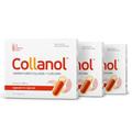 Collanol - Innovation in The Care of Healthy Joints - Liquid Formula in a Double Capsule 3D Collagen + micellar Extract of Turmeric Roots 1 Capsule/Day. Laboratory Tested (Pack of 3)