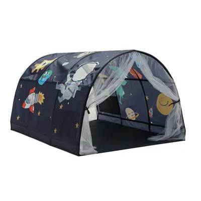 Tente de lit Pop Up pour enfants cadre portable rideaux maison de jeu espace de confidentialité
