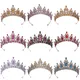 KMVEXO – couronne diadèmes de princesse en cristal 18 couleurs bandeau pour enfants filles amour