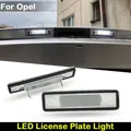 Feu de plaque d'immatriculation arrière blanc LED pour Opel Astra F/G Corsa B Omega A/B Vectra B
