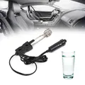 Chauffe-eau électrique portable pour voiture eau bouillie thé chauffage par immersion pour