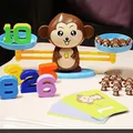 Educational Math Toy Smart Monkey Balance Scale Kids Digital Number Board Game Educational Learning