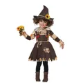 Costume d'Épouvantail de Magicien d'Oz pour Fille Tenue Cosplay d'Halloween Cadeau d'Anniversaire