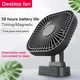 90° Folding Fan 5000mAh Battery USB Timing Desktop Cooling Fan Home Air Circulators Magnet