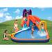 Magic Time International 9.5' x 14.6' Inflatable Water Slide w/ Air Blower | 95 H x 114 W x 175 D in | Wayfair MTI-90776 + 2 x 91525VM