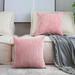 Everly Quinn Peigi Polyester Euro Square Pillow Cover Polyester in Pink | 26 H x 26 W x 2 D in | Wayfair BA2C030167444D268EA55A1A69F59BA1