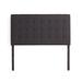 Wade Logan® Ashala Panel Headboard Upholstered/Linen in Gray/White/Black | 58 H x 39.76 W x 3.9 D in | Wayfair 7EA3B3D99F2048B1997DBED8AEC4526B