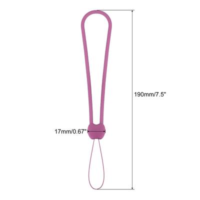 5Pcs Wrist Lanyard, Silicone Wrist Strap Lanyard Wrist Straps