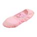 LBECLEY Light Up Toddler Girls Shoes Children Shoes Dance Shoes Warm Dance Ballet Performance Indoor Shoes Yoga Dance Shoes Girls Shoe Pink 33