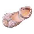 ASEIDFNSA Girls Shoes Little Girl Size 11 Boots Fashion Spring And Summer Children Dance Shoes Girls Performance Princess Shoes Rhinestone Pearl Sequins Bowknot Lightweight Comfortable