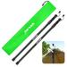 SANLIKE Tarps Poles Tent Poles Adjustable Camping Poles 88 Inches Fiberglass Tent Poles for Tarp Shade Sail Poles Adjustable Tarp Poles telescoping for Camping Tent Tarp