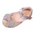 ASEIDFNSA Toddler Boots 11 Girls Fancy Winter Boots Fashion Spring And Summer Children Dance Shoes Girls Performance Princess Shoes Rhinestone Pearl Sequins Comfortable