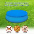 EFINNY Pool Cover 6/8/10/12 Ft Diameter Swimming Pool Cover for Above Ground Pool Round Pool Covers Protector for Frame Inflatable Pool Waterproof Cloth for Keeping Out Leave Debri Dirt Insect
