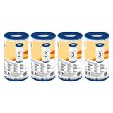 JLeisure Avenli 290589 4.17 x 8 Filter Cartridge Replacement Part (4 Pack)