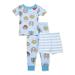 PAW Patrol Toddler Boy Snug-Fit Pajama Set 3 Piece Sizes 12M-5T