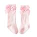 ASEIDFNSA Toddler Snow Socks Girls Kids Girls Socks Baby Kids Socks Stockings Girls Toddler Length Mid-Calf Knee-High Solid Sock Princess Baby Care