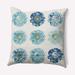 E by Design Gypsy Floral Indoor/Outdoor Throw Pillow