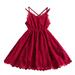 ASEIDFNSA Girls Ruffle Dress Personalized Dresses for Girls Gown Clothes Solid Party Dress Baby Kids Toddler Dress Ball Lace Princess Girls Girls Dress&Skirt