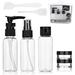 Travel Bottles Set for Toiletries 7 in 1 Leakproof Travel Containers with Toiletry Bag TSA Approved Refillable Squeezable Travel Jar for Cosmetic Shampoo Portable Business Liquid Travel Accessories