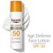 Eucerin Sun Age Defense Face Sunscreen Lotion SPF 50 2.5 fl oz Bottle