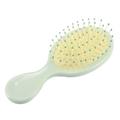 Unique Bargains 1 Pcs Pocket Detangling Brush Barber Brush Tools for Men and Women Styling Comb for Curly Hair Green