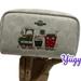 Coach Bags | Coach Christmas Train Toiletry Cosmetic Makeup Bag Case D1 | Color: White | Size: Os